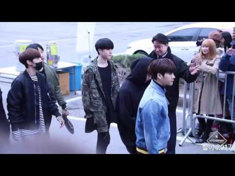 Got7 fanboys are best they are calling members name at Music Bank