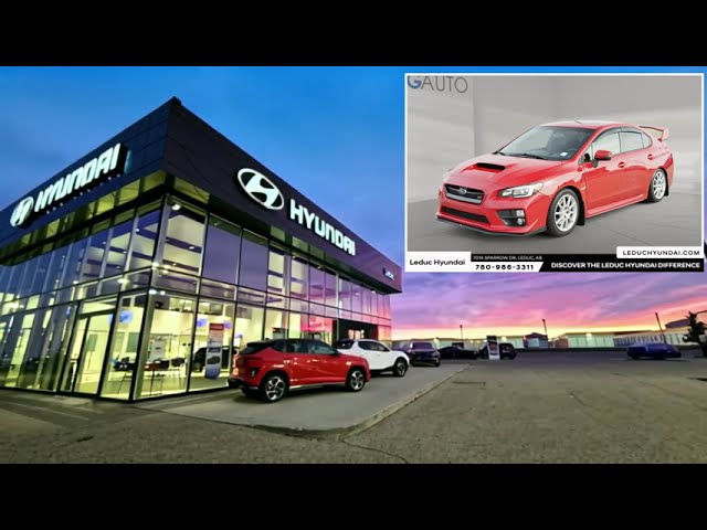 2016 Subaru WRX STI 305 hp / 290 lb-ft torque, Brembo® high-perf in Cars & Trucks in Edmonton