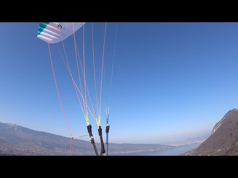 Parapente - Vols #51/52 - Planfait - Premiers vols avec la PI3 (06.03.2022)