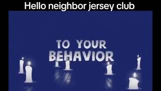 Cover art for Hello Neighbour Jersey Club