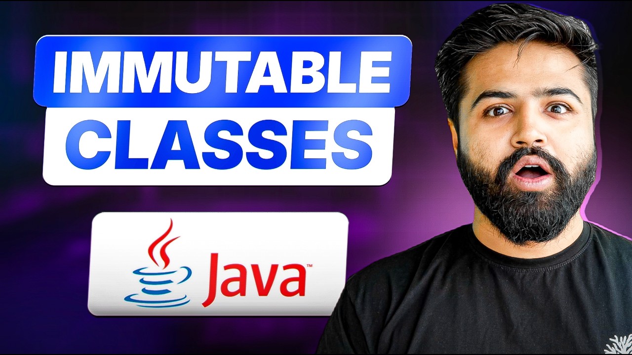 Immutable Classes in Java | How to Create Immutable Objects | Java Full Course #21