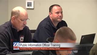Public Information Officers Train with Course Hosted by Anniston Fire Department