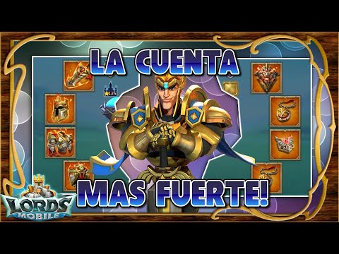 Lords Mobile ES - Cuanto pega y que ataque tiene la cuenta mas fuerte? Imágenes exclusivas!