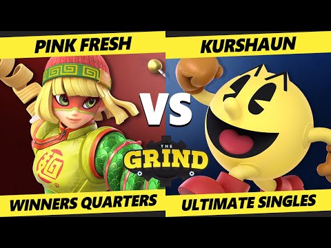 The Grind 177 Winners Quarters - Pink Fresh (Min Min) Vs. Kurshaun (Pac-Man) Smash Ultimate - SSBU
