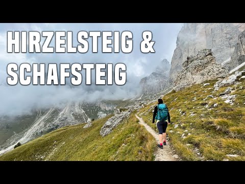Dolomiten: Gemütliche Wanderung Hirzelsteig & Schafsteig im Rosengarten