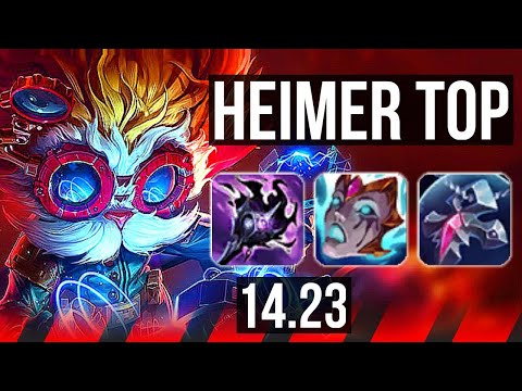 HEIMERDINGER vs GRAGAS (TOP) | 600+ games | KR Diamond | 14.23
