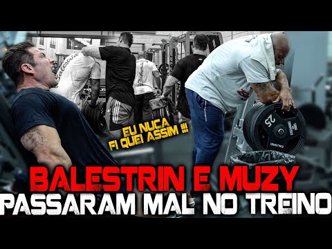 PAULO MUZY AND BALESTRIN GOT SICK ON LEG DAY!!!