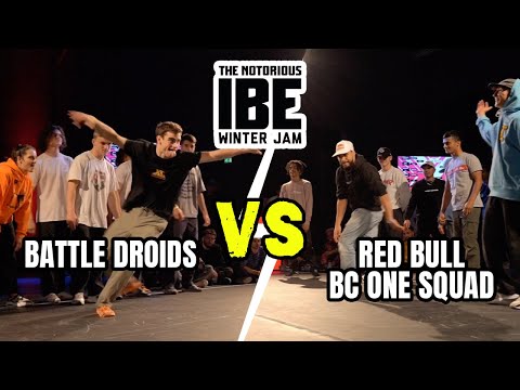 Battle Droids vs. Red Bull BC One Squad | SEMI-FINAL Crew Battle | IBE Winter Jam 2021