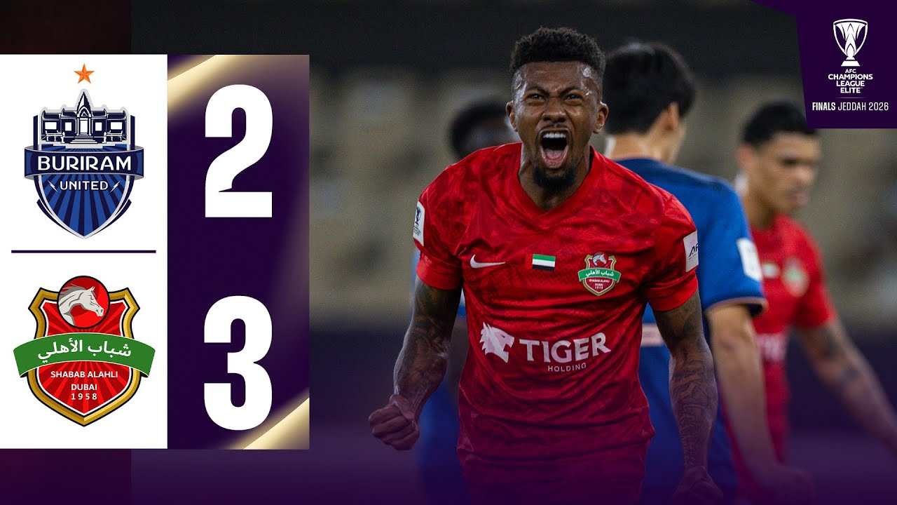 Buriram United vs Shabab Al Ahli Dubai Highlights
