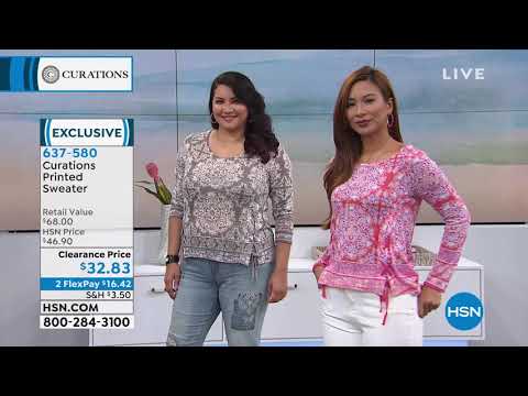 HSN | Curations Fashions 05.22.2019 - 05 AM