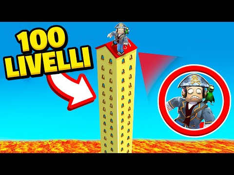 PUOI SOPRAVVIVERE ALLA CASA DA 100 LIVELLI DI ROBLOX?