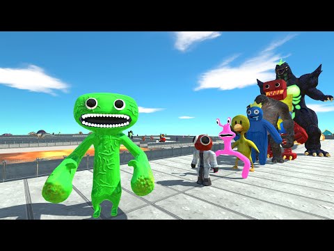 Jumbo Josh vs Super Godzilla LAVA DEATH RUN - Animal Revolt Battle Simulator