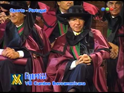 Figuretti, Cumbre Iberoamericana, Fidel Castro con Capelina - Videomatch 98