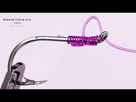 Fishing knot: egg loop knot - 100% reliable.