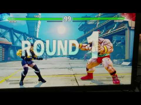 EVO 2017 SFV Huomao-ZJZ (Kolin) VS Roman (Zangief)