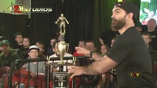 CZW Prelude to Violence: David Starr gets revenge against Jon Gresham (CZWstudios.com)