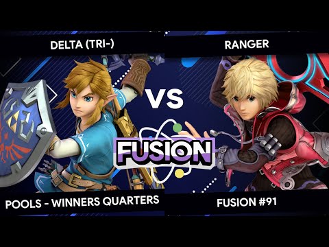 Fusion #91 - Delta Tri- (Link) vs Ranger (Shulk) - Pools - Winners Quarters