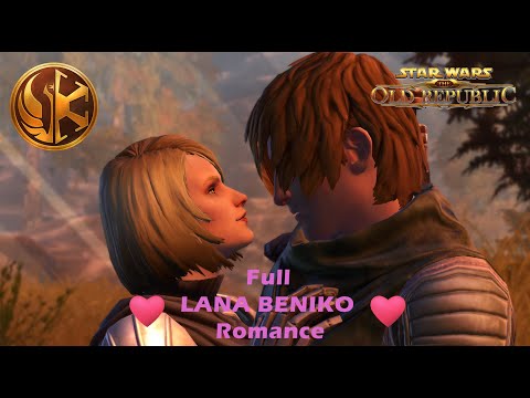 SWTOR - Full Lana Beniko Romance (Jedi Knight) Extended