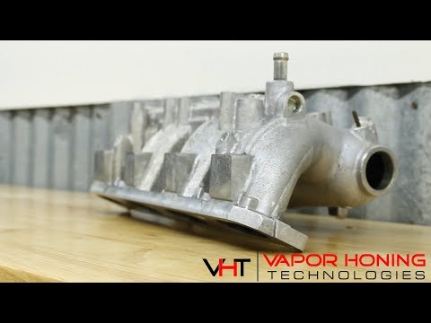 Wet Blasting on Intake Manifold - Vapor Honing Technologies