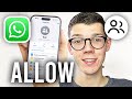 How To Allow Members To Send Messages In WhatsApp Group - Full Guide