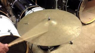 Video thumbnail for Zildjian 20" Amir Ride Cymbal by A.J. Altieri