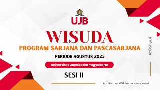 Download lagu [LIVE] Wisuda Sarjana dan Pascasarjana Periode Agustus 2025 Universitas Janabadra - Sesi 2 mp3