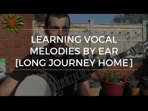 Learning Vocal Melodies by Ear - Part 1 (Long Journey Home)