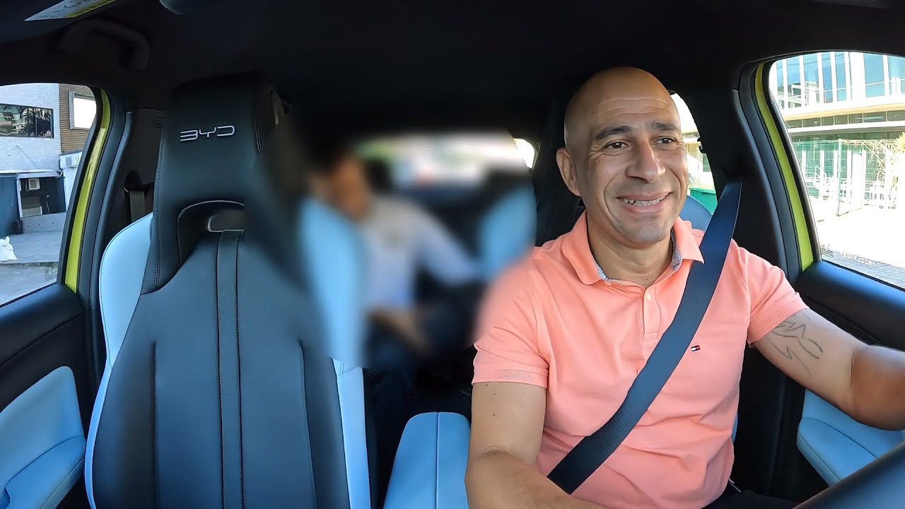 🔴 PRIMEIRO DIA na UBER com BYD DOLPHIN MINI - carro elétrico - quanto ganhei + autonomia