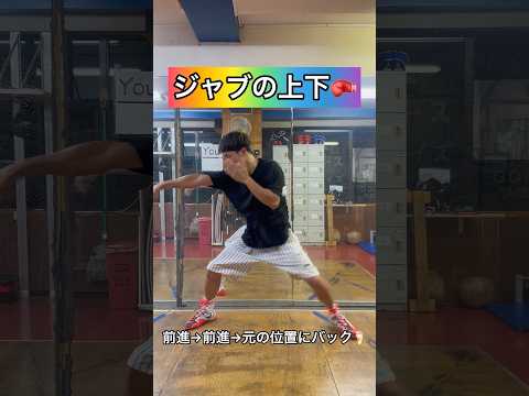 ジャブの上下🥊#ボクシング #キックボクシング #格闘技 #boxing
