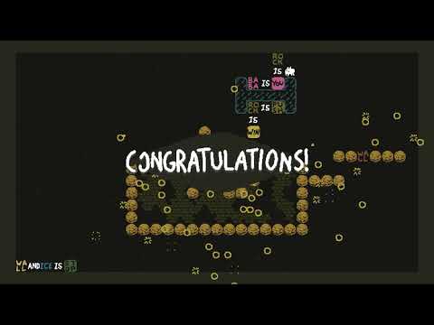 Baba Is You - Walls of Gold Finally Solved