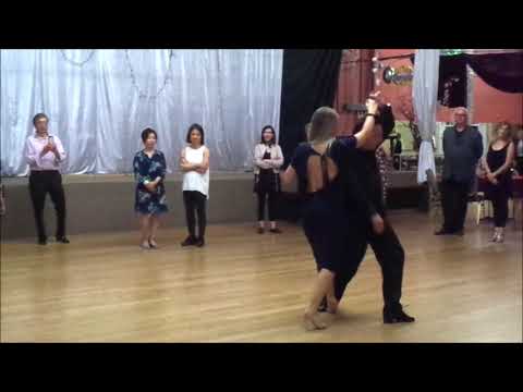 Argentine Tango Figure: Tango Mundial Champion Lorena Gonzales: Cadenas- Sacadas-Soltada Atrapedita