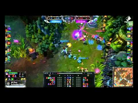 [Korea 4th Seed Placement] G1 - KT Bullets vs CJ Frost