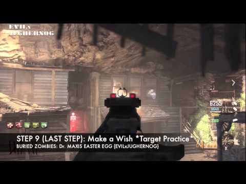 BURIED ZOMBIES: Dr. MAXIS EASTER EGG *TUTORIAL* STEP 9 (LAST STEP)