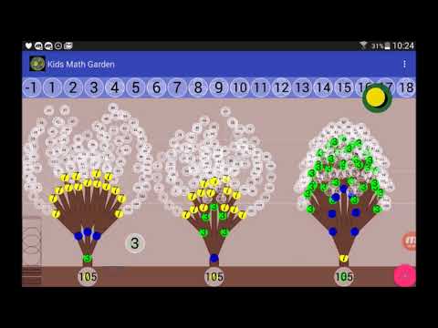 Kids Math Garden