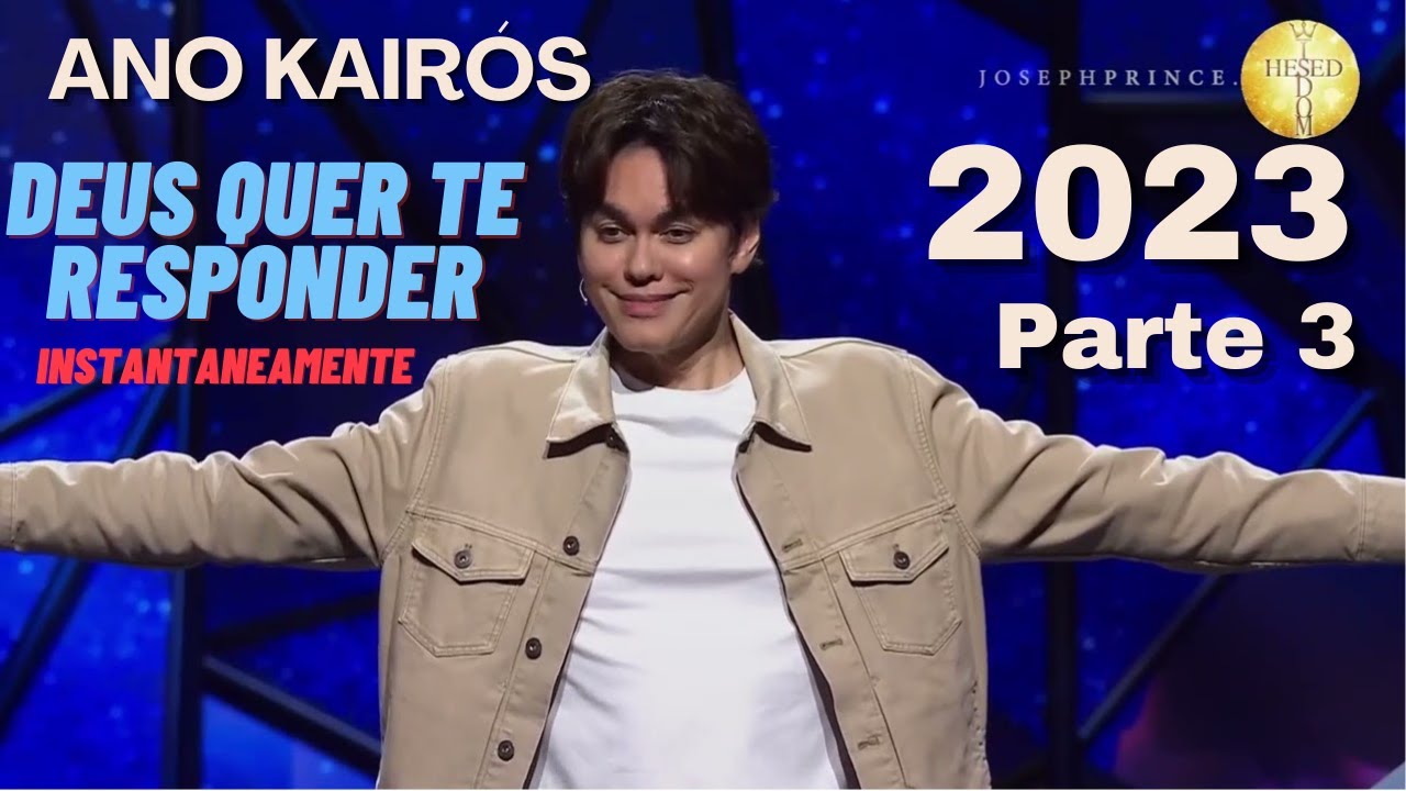 🟢 ANO KAIRÓS 03 🟢 Deus quer te responder instantaneamente I Joseph Prince Dublado I HESED