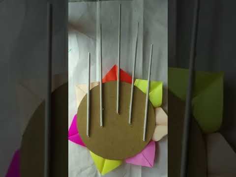 #paperwallcraft #diy #craft #craftgallary #wallhangingcraftdecor #art #paper #flowers