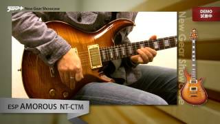 Video thumbnail for 【デジマートNew Gear Showcase】ESP / AMOROUS NT-CTM by digimartnet
