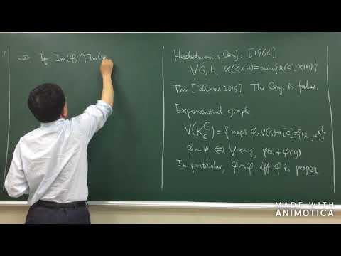 A breakthrough result in graph theory. A counterexample to Hedetniemi's conjecture