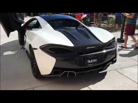 AWE Tuning McLaren 570S Performance Catalysts and Exhaust Revving Sound