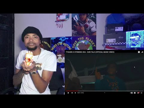 TYDAWG X STINKING OKA - GUN TALK (OFFICIAL MUSIC VIDEO)- REACTION