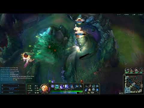 GrandMaster Taric Bot Starving Senna  Gameplay -- What is Sustain?