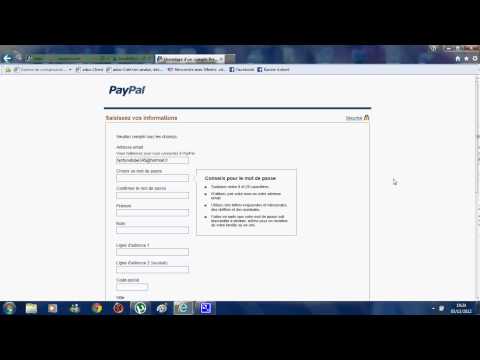 comment ouvrir compte paypal