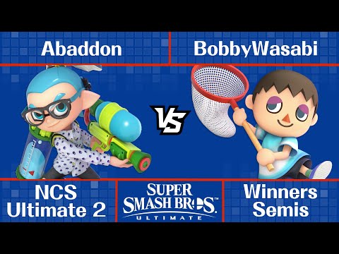 Ultimate Singles - Abaddon (Inkling) vs BobbyWasabi (Villager) - NCS Ultimate 2