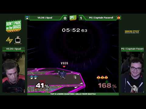 DPotG 2018: Top 8 Losers Quarters - VS.DS | Spud (Marth) vs. PS | Captain Faceroll (Sheik)