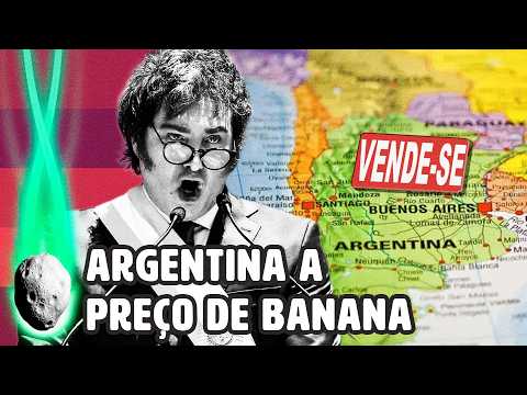PROJETO DE LEI DE MILEI PARA VENDER A ARGENTINA GERA PROTESTOS | PLANTÃO