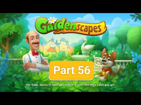 Gardenscapes New Area Part 56 (story and gameplay)