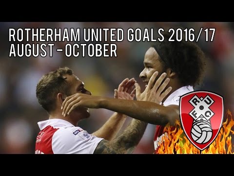 Rotherham United Goals 2016/17 | August - October | New manager. New belief.