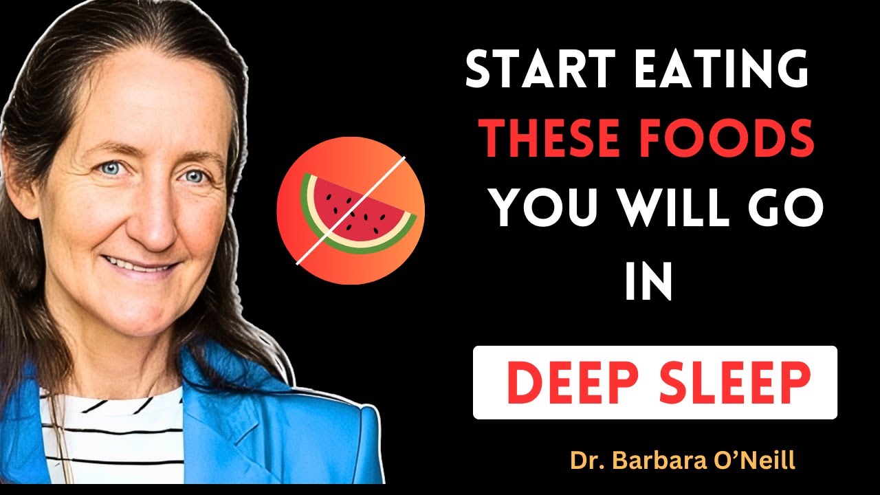 Dr. Barbara O Neill EXPOSED 5 Best Foods for Better Sleep