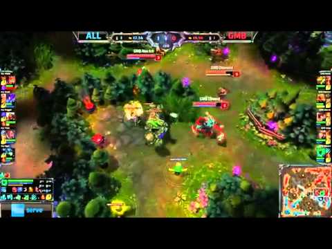 Alliance vs Gambit Gaming | ALL vs GMB | 2014 EU LCS Spring Split W11D3 G3 [HQ]