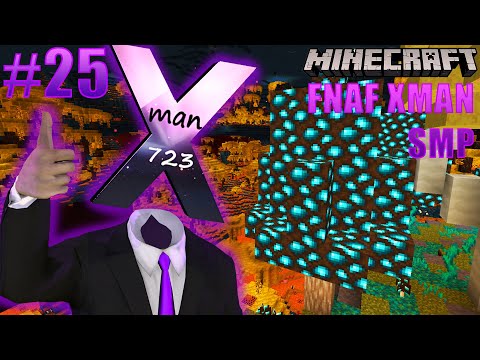 EPIC Nether Modded Biomes Adventure! | Xman 723 4 Minecraft FNAF SMP (Part 25)